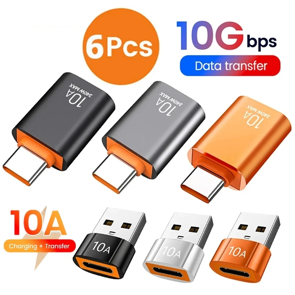 OTG Adapter 10A OTG USB 3.0 To Type C Converter for Macbook Xiaomi Samsung