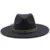 Autumn Winter Men's Fedoras Women's Felt Hat Ladies Sombrero Jazz Male Bowler Hat Outdoor Vintage Top Hats Large Brim 9.5cm 19