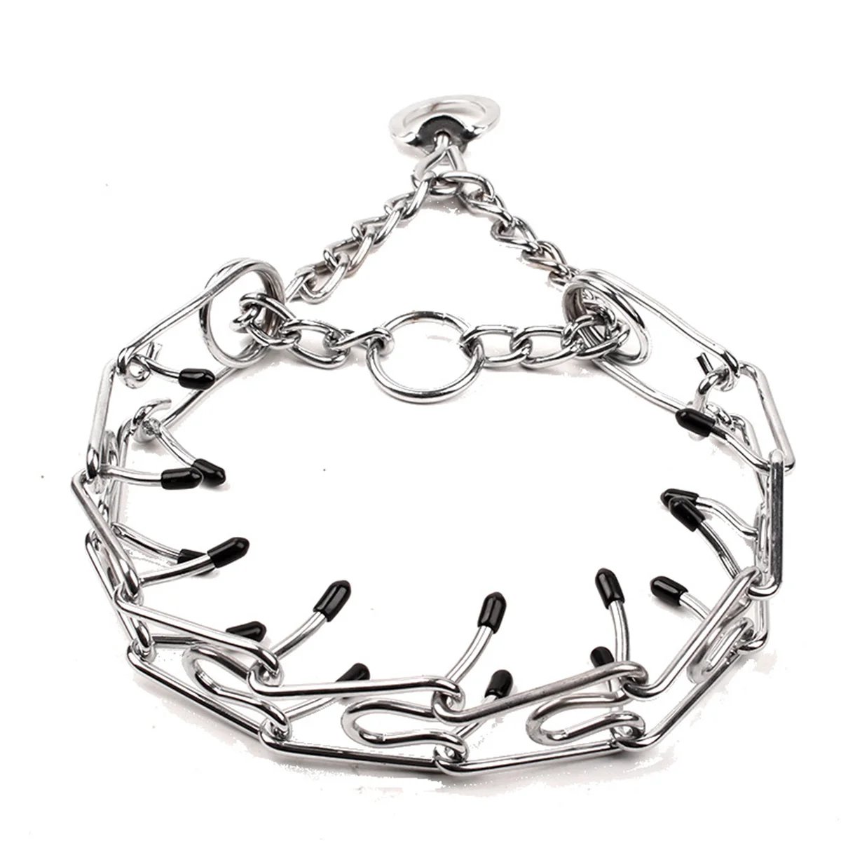 Pinch Dog Collar With Comfort Rubber Tips 1