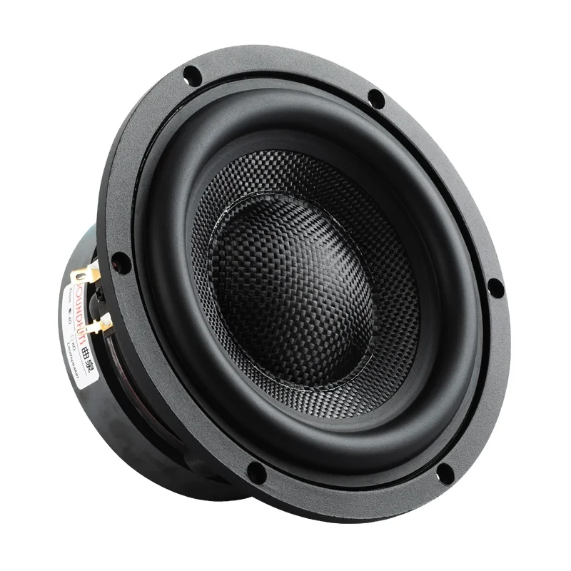 6.5 Inch Subwoofer Speaker Unit Woofer Home Theater System LoudSpeaker 80W Car Audio Modified Speaker High-power HIFI Sound