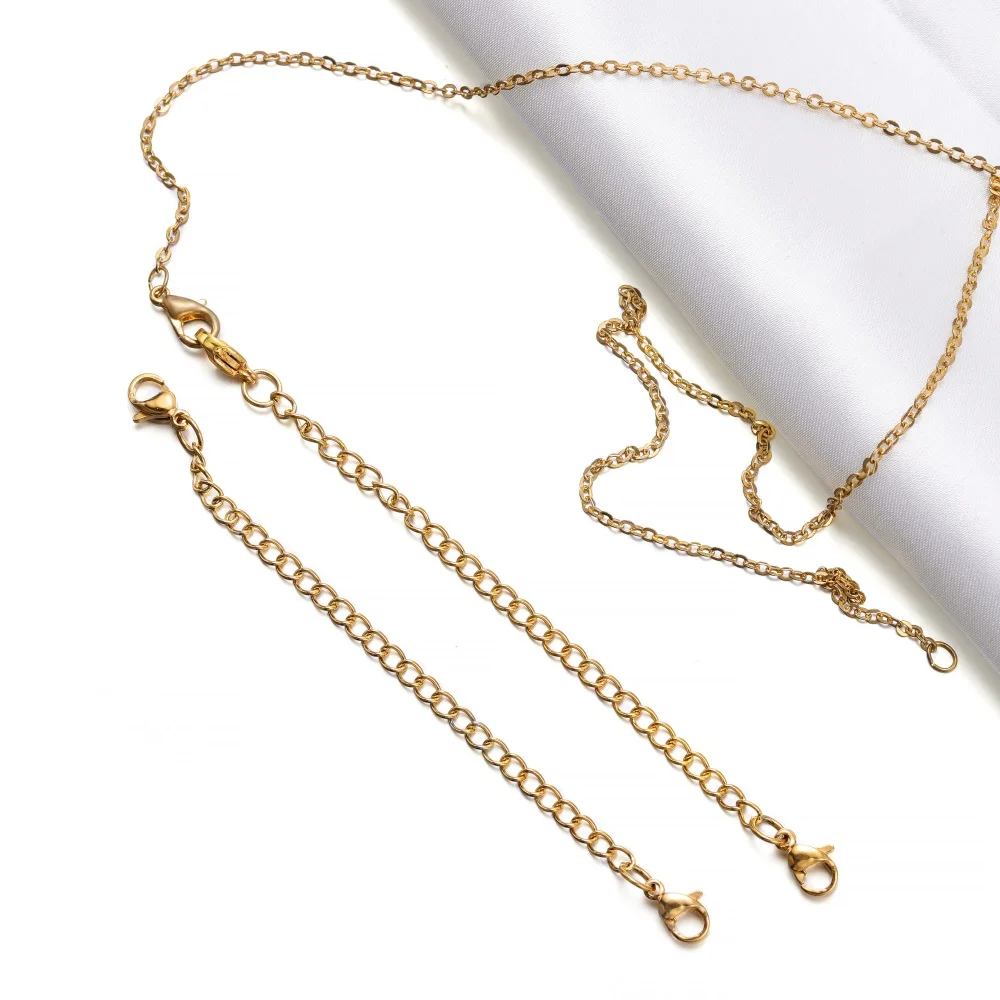 UNICRAFTALE 10 stuks roestvrijstalen ronde hangers met klikringen voor het maken van sieraden, doe-het-zelf accessoires, halskettingen, harsambachten, Metaal