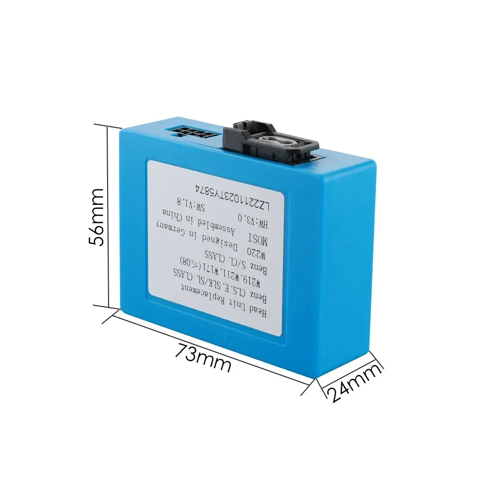 D2B Fiber Optic decoder box voor Mercedes-Benz