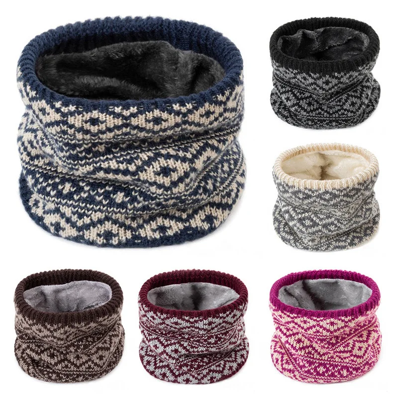 New Knitted Neck Scarf  Warmer Sports Scarf Fashion Soft Women Men Face Cover Winter Skating Running Hiking Cold Proof
