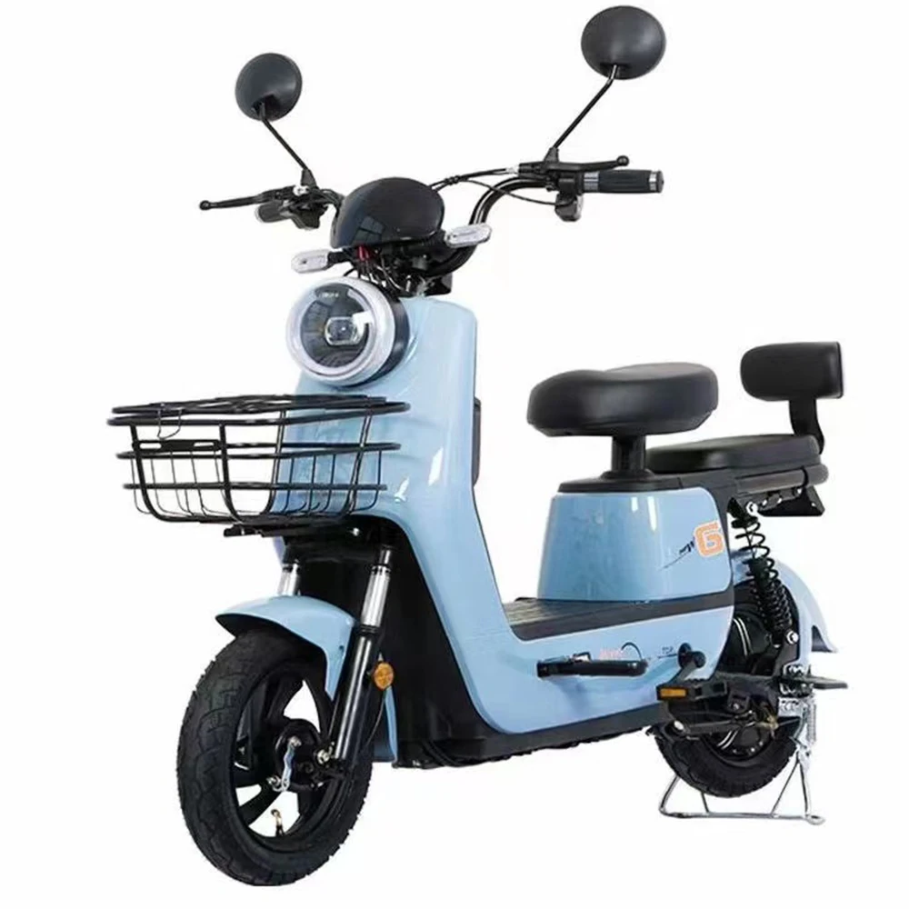 350W 48V Adult Electric City Bike 6