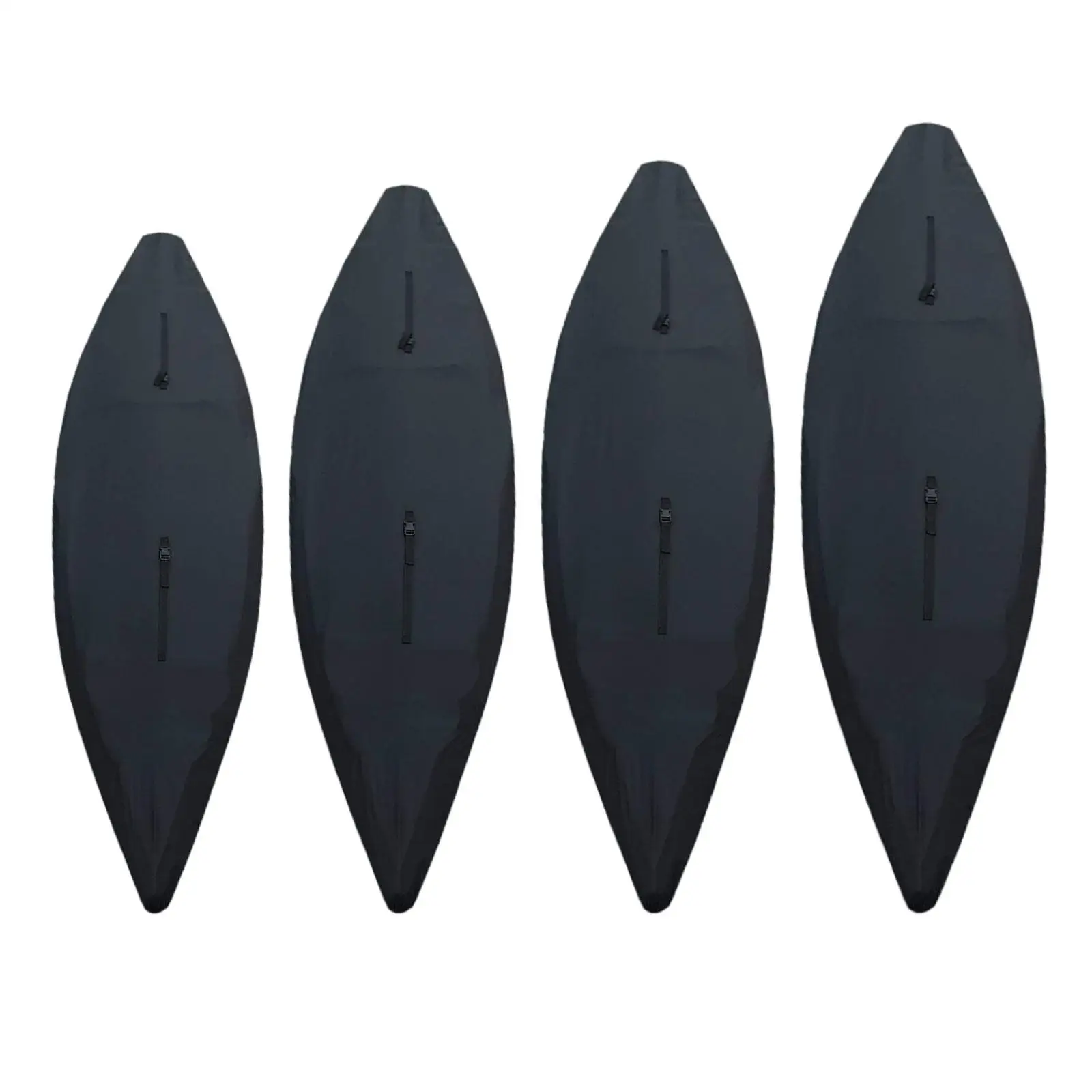 

Kayak Cover Black Fishing Boat Dustproof Sun Resistant Kayak Accessory