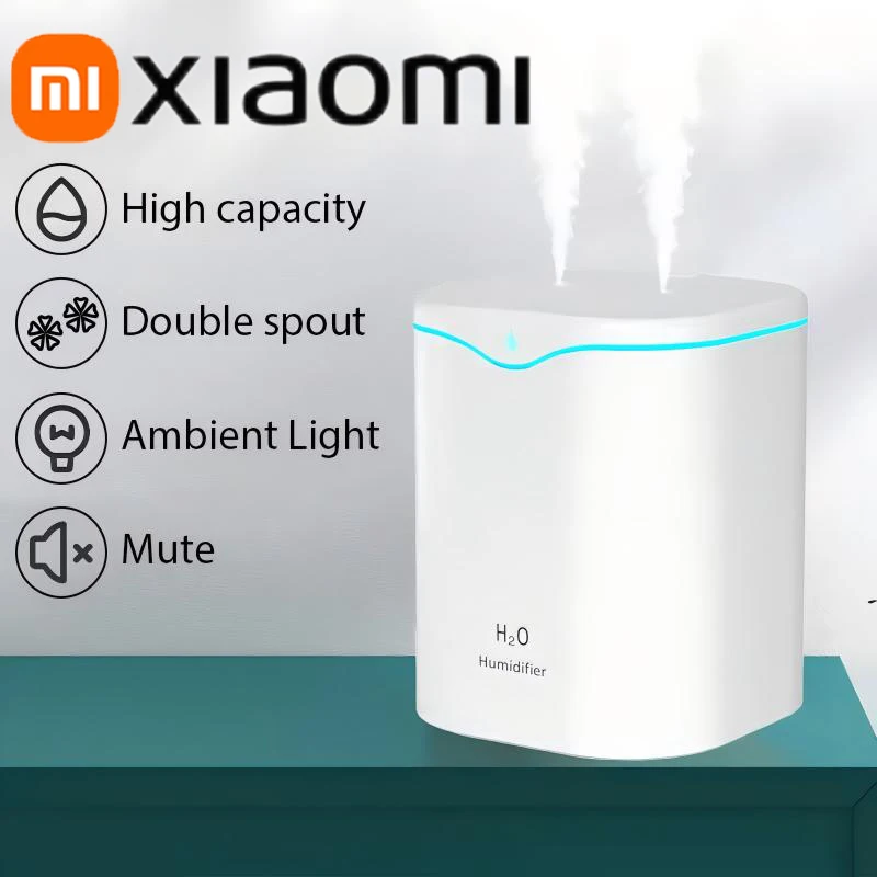 Air Humidifier Xiaomi USB Double Spray Port For Car Home