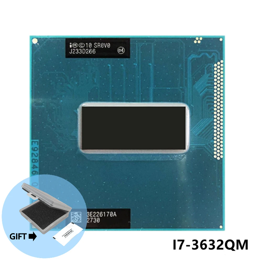 Processore 2.2Ghz L3 = 6M Quad Core Originale Intel Core I7-3632Qm Sr0V0 Cpu I7 3632Qm
