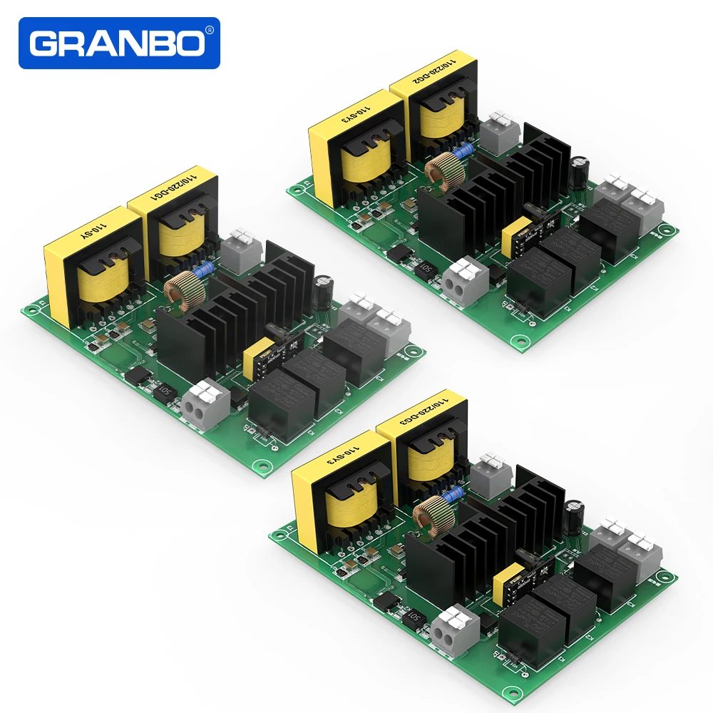 Granbo 60W-180W 40KHz Digital Board for Ultrasonic Cleaner 1-30L DIY Accessories 110V/220V PCB 1