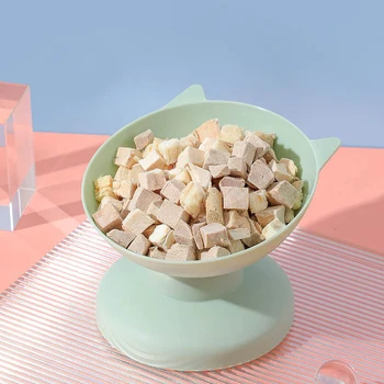 Tilted Pet Food Bowl with Neck Protection 1