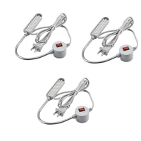 3pcs AC110V/220V LED Industrial Sewing Machine Lighting (With 30 LED Lamp) 360° Flexible Gooseneck Industrial Lights - Image 3
