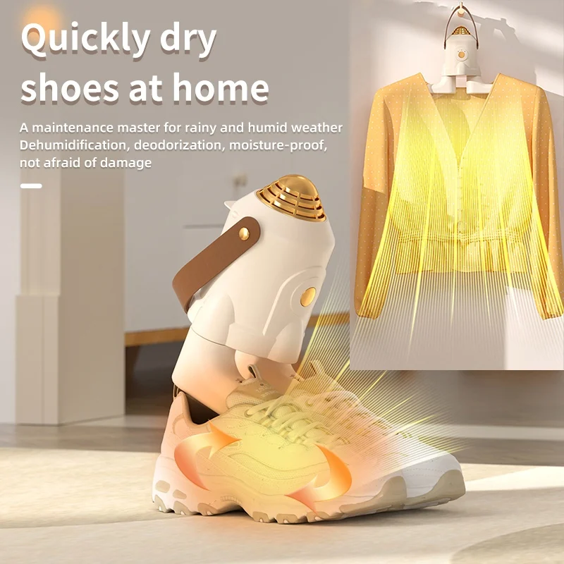 Portable Clothes Dryer Shoe Dryer For Shoes With Massage 3 In 1 Laundry Dryer Footwear Dryer 220v Korean Type Shoes Drying 4