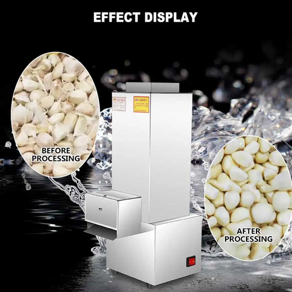 

Full-automatic Garlic Peeling Machine Electric Garlic Peeler Machine Stainless Steel Food Processor