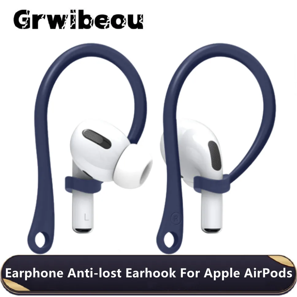 

Soft Silicone Earphones Anti Lost Hook for Apple Airpods 1 2 3 Air Pods Pro Bluetooth Wireless Headphone Ear Cord Accessories