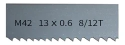 High - Performance M42 Bi - Metal Band Saw Blades for Precision Cutting (8--12 Tpi)