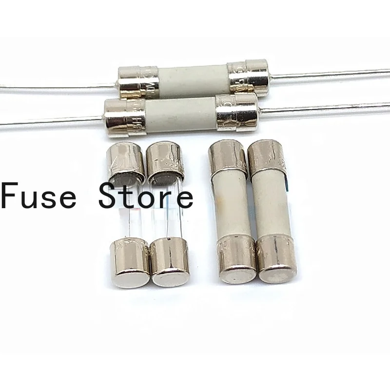 

10PCS 5HT5-R 5*20 Ceramic Fuse Tube T5H250V Delay Slow Fusing 5A