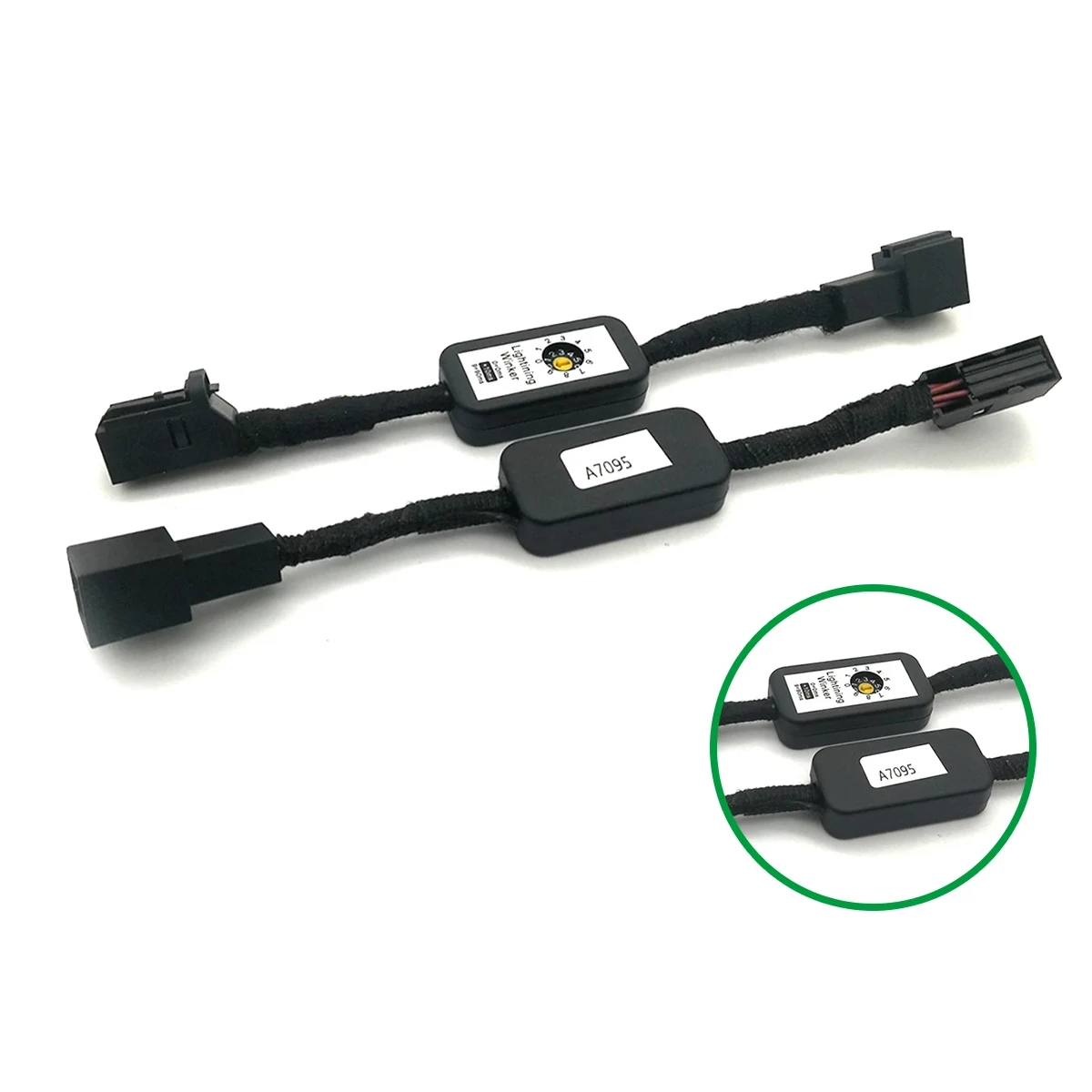 독점적인 2Pcs 자동차 조명 다이나믹 턴 시그널 표시기 LED 미등 추가 모듈-A7 Sportback 2012-2014