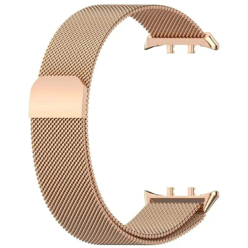 Sleek Magnetic Stainless Steel Milanese Strap - Breathable Replacement Bracelet
