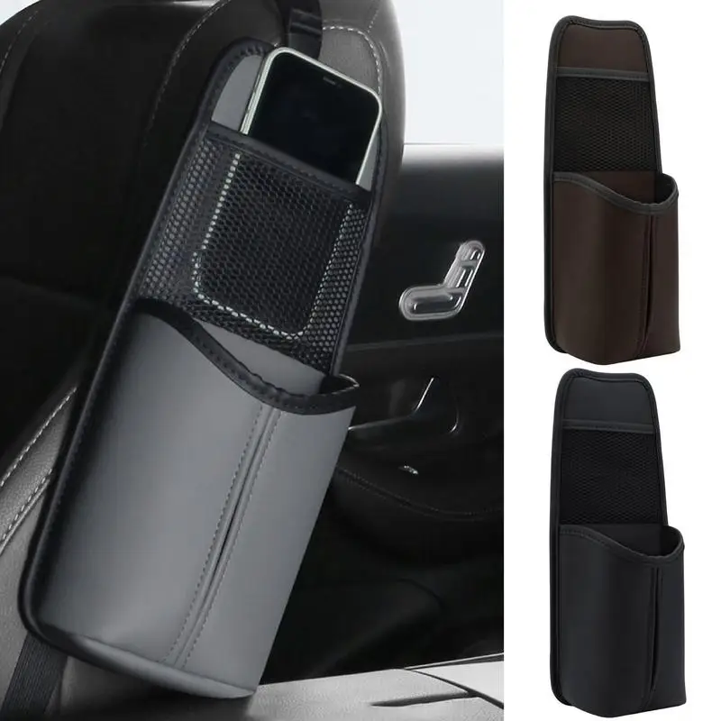 

Car Seat Organizer Auto Seat Side Storage Hanging Bag Behind Seat Car Box Paper Towel Outlet Design Water Bottle Phone Holder