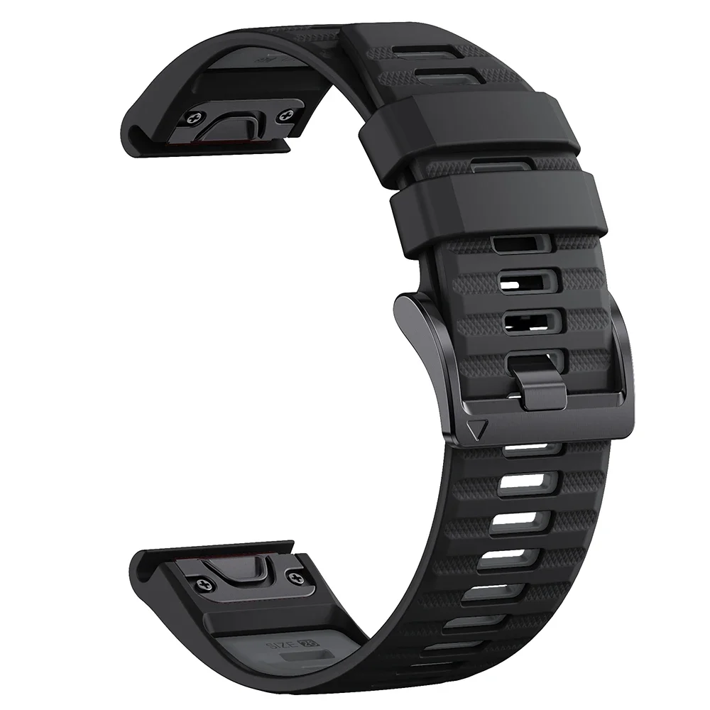 Premium Silicone QuickFit Watch Strap - 22mm/26mm - Universal Fit
