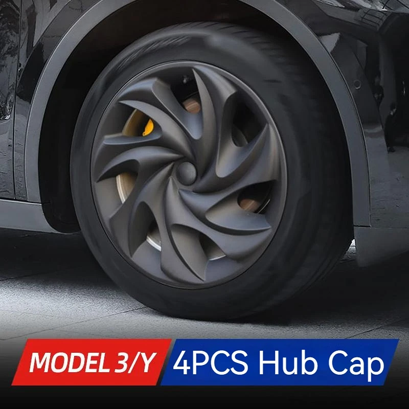 4pcs For Tesla Model Y Hub Cap Cover 19 Inch Wheel Rim Allinclusive