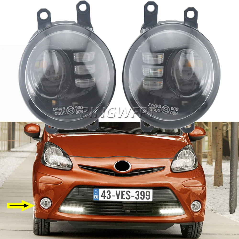 2PCSBrandnewDoubleLEDFogLightsLampForToyotaAygo201320142015201620172018.jpg
