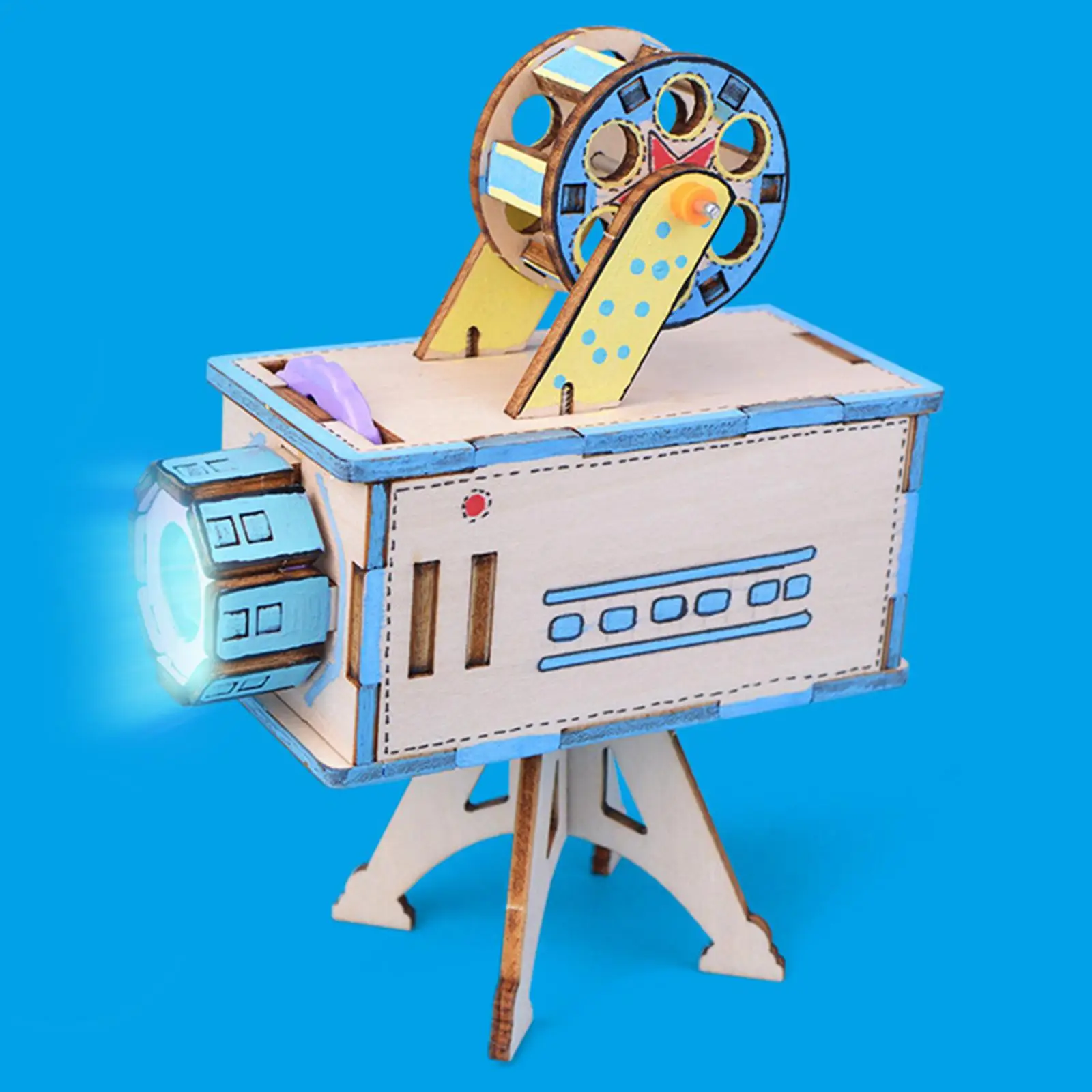 

DIY Wooden Science модель для эксперимента Kit проектор для детей 12 лет
