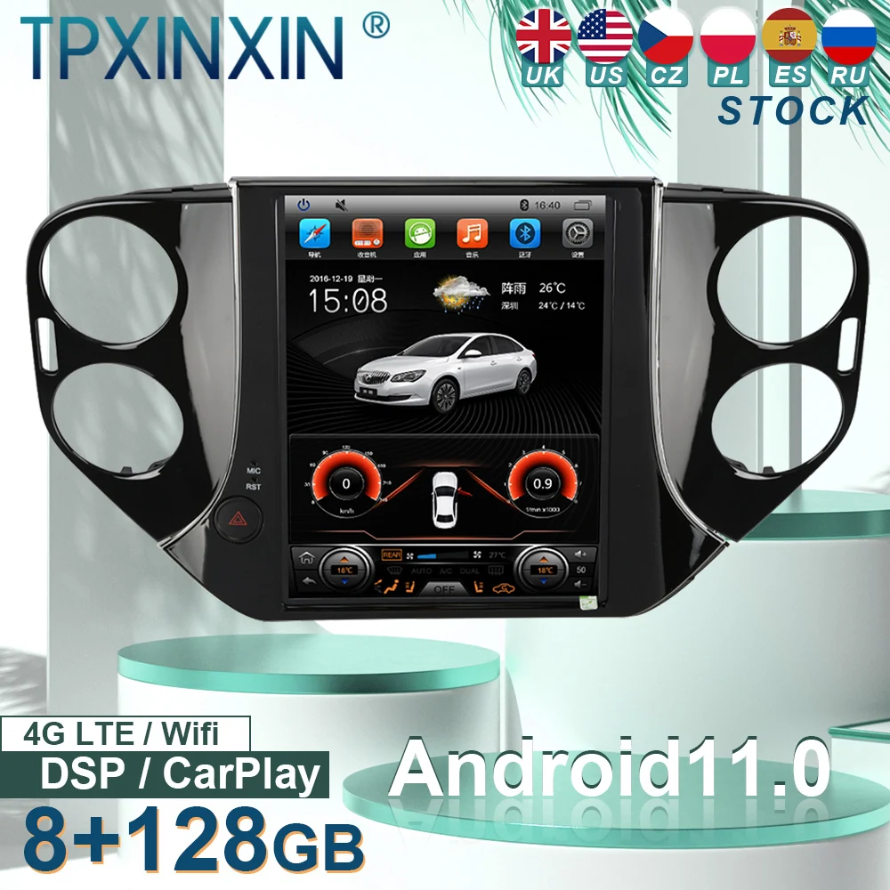 

Android Car Radio For Volkswagen VW Tiguan 2013-2016 Tesla GPS Navig Multimedia Player Stereo Head Unit Audio Video Player