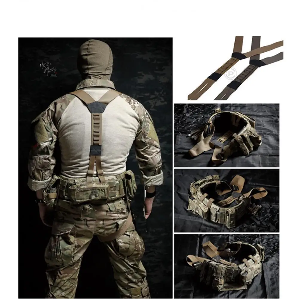 Tactical Hunting Double Shoulder Suspenders Crye Precision Suspenders
