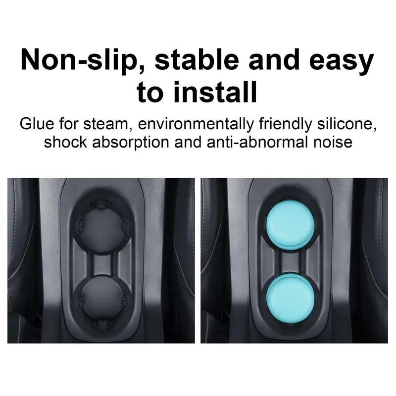 Universal Car Cup Holder Insert Limiter Slot Slip Limit Clip Elastic Silica Gel Anti Shake Fixed Bottle Glass Cup Drink Holders