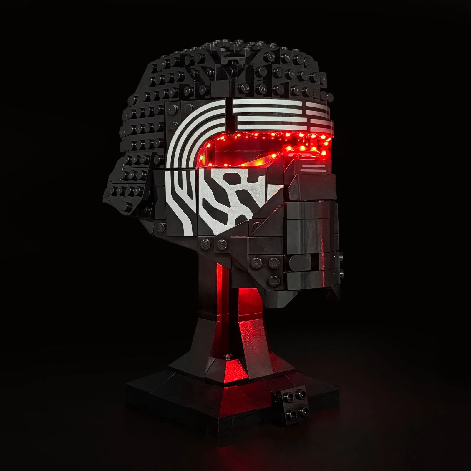 LYBMTWF LED 조명 키트 레고 75415 Kylo Ren과 호환 가능 ™   헬멧 빌딩 블록(모델 벽돌은 포함되지 않음)