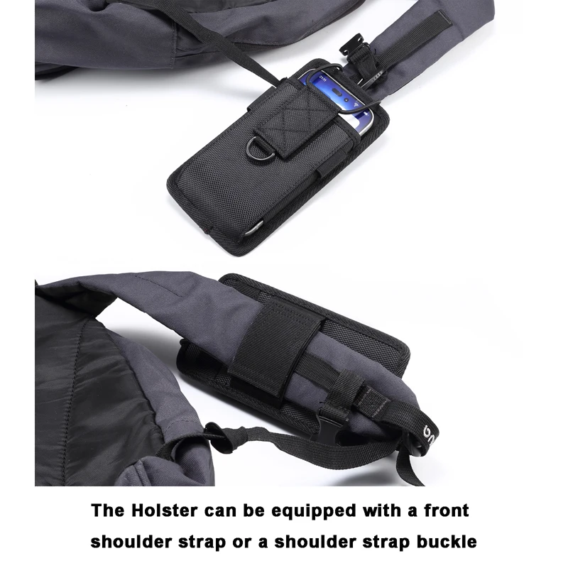 Oxford Cloth Universal Cell Phone Bag with Hanging Shoulder Strap