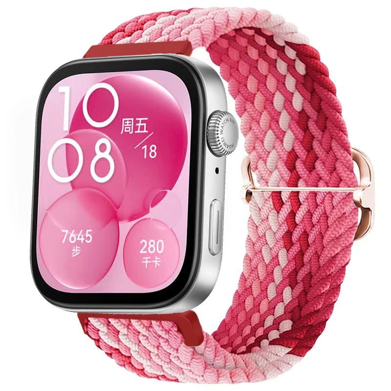 Breathable Braided Nylon Strap - Replaceable Wristband Bracelet
