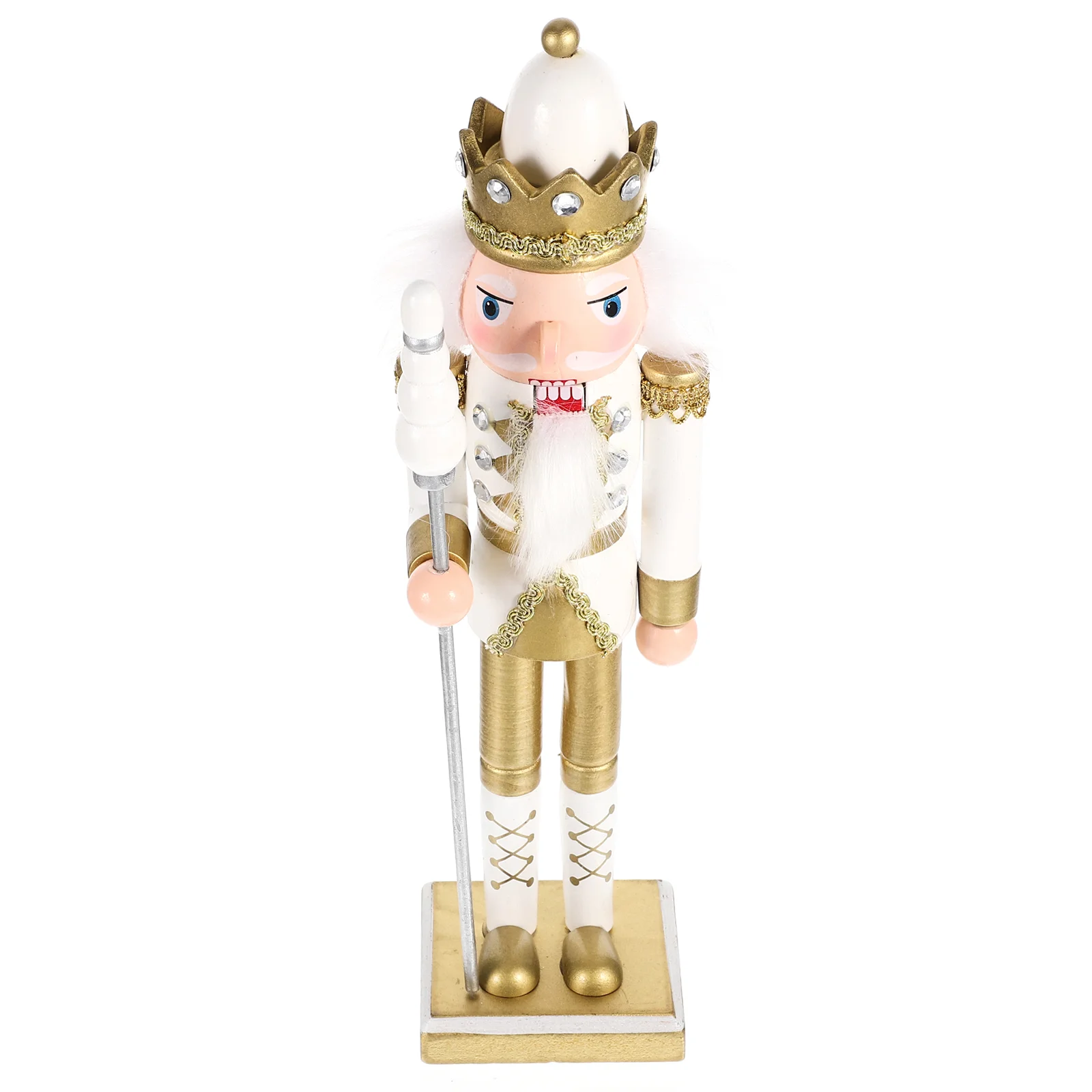 

30cm Christmas Nutcracker Wood Biscuits Festival Lovely Soldier Nutcrackers Craft Dining Table Xmas Party Favor Desktop Giant