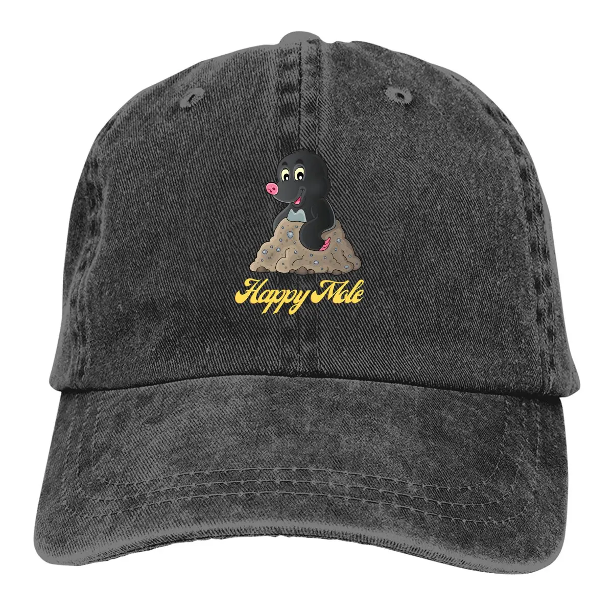 

Summer Cap Sun Visor Happy Mole Day Hip Hop Caps Mole Cowboy Hat Peaked Hats