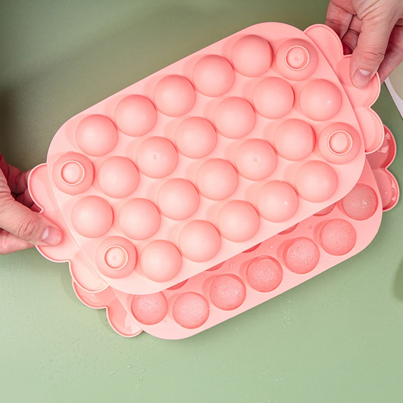 Silica Gel Ice Cube Mold Ice Cube Ball Maker Mold High Quality Kitchen Tools DIY Desert Cocktail Juice Maker Mould