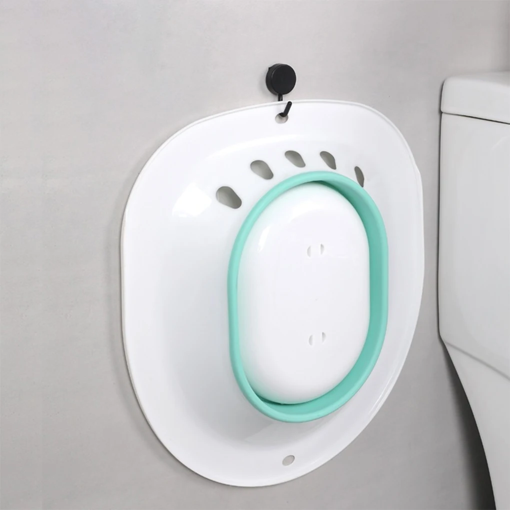 Portable Bidet For Refreshing Cleanse Durable Construction And Easy Installation Ergonomic Seat Bath green