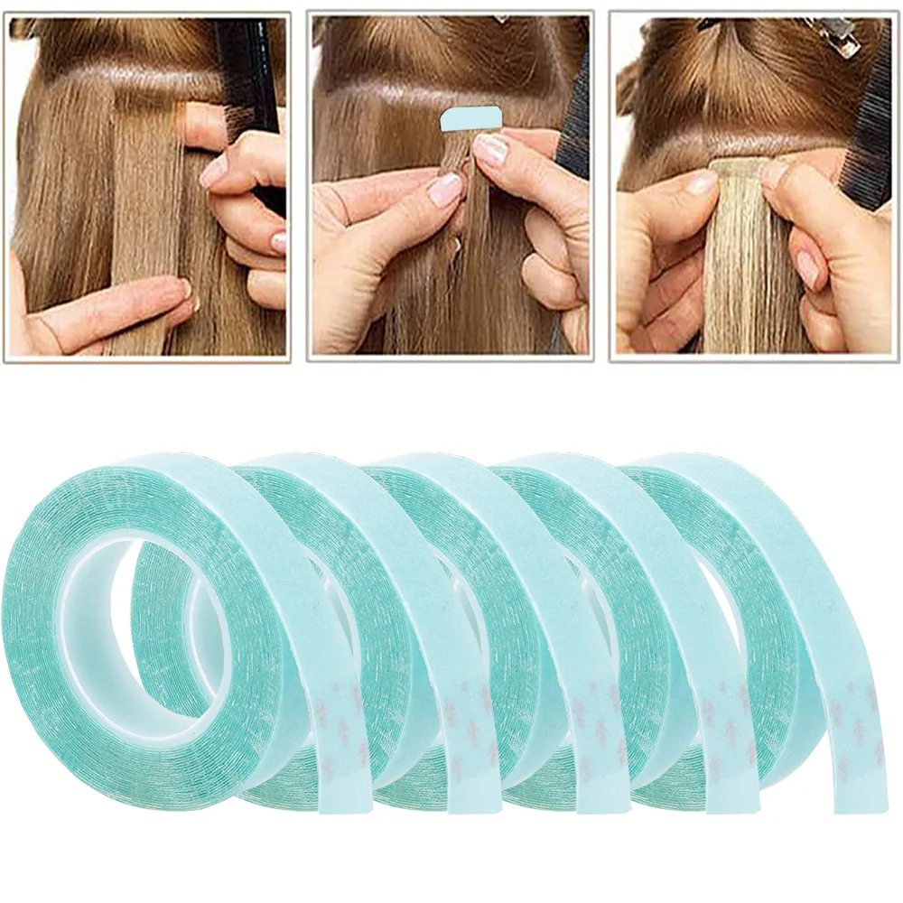Double Sided Hair Tape Strong Adhesive Lace Front Wig Tapes Waterproof Hair Extension Tape Long Lasting for Toupee Frontal