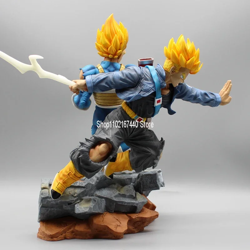 ドラゴンボールZアクションフィギュア,ベジータとトランクス,父