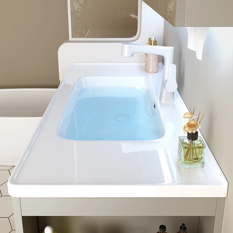 Washbasin Vanity Bathroom Vanities Vintage Toilet Partition Drawer Bathroom Vanities Light Storage Armadi Aperti Furniture