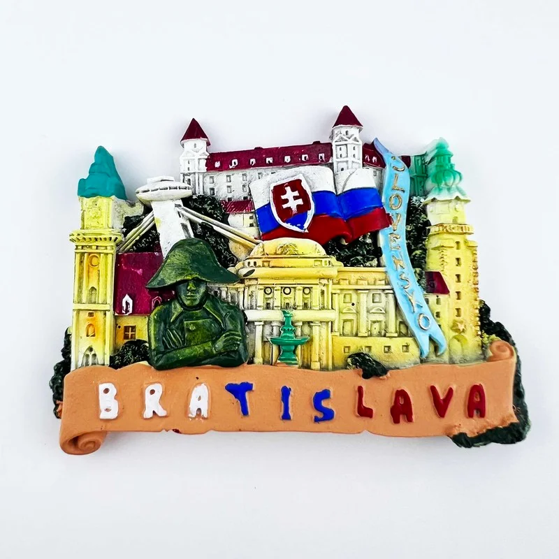magnetic fridge magnets magnetic sticker magnetic fridge stickers refrigerator decor Slovakia Travelling Fridge Stickers Creative Travelling Souvenirs Resin Fridge Magnets Blackboard Magnetic Stickers Home Decor