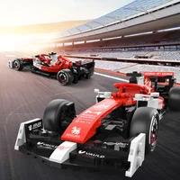Technical F1 Team Formula Racing Car C42 Model Building Blocks City 1:24 Speed Vehicle MOC Bricks Assembly Toys Kids Adult Gifts 3