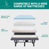 Queen Adjustable Bed Frame with Support Foot Incline, Back Massage Bed with Wireless Remote Ergonomic Zero-Gravity Smart Bed 3