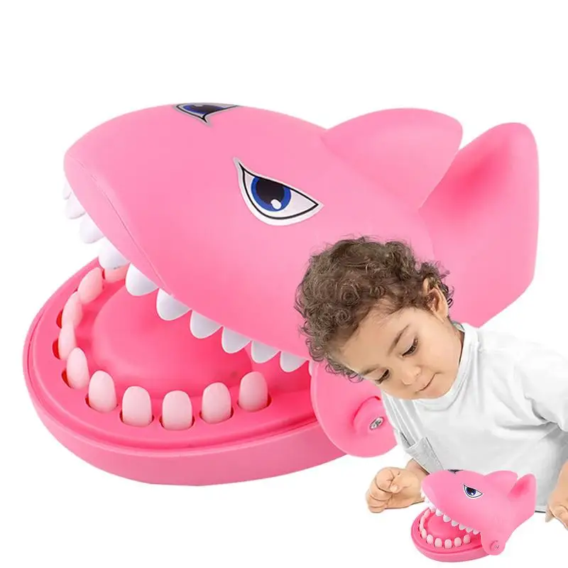 

Finger Bite Toy Interactive Soft Rubber Teeth Shark Fidget Toy Reaction Skills Tricky Shark Teeth Toys For Kids Parent Child