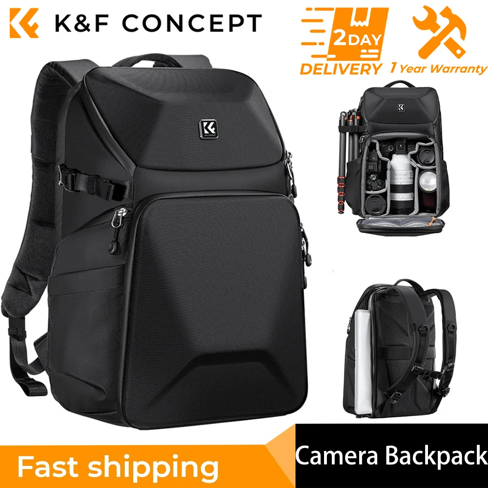 Zaino Fotocamera K&F Concept Grande - Per DSLR, Drone E Laptop - Foto 2