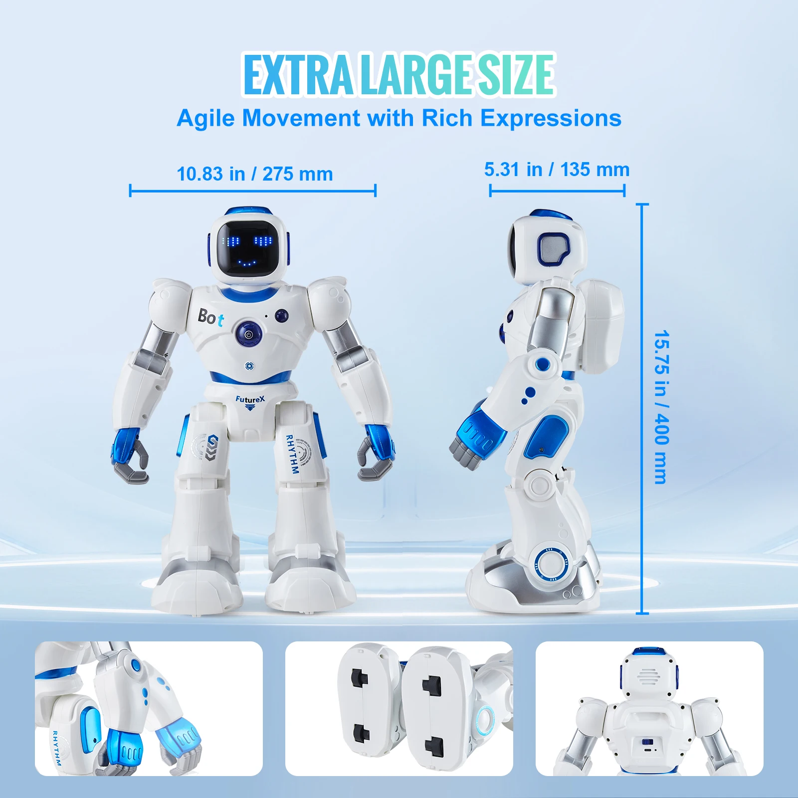 Intelligent Remote Control Robot Toy for Kids