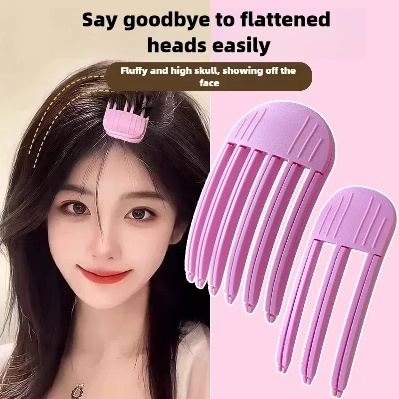 Fluffy Hairpin Curling Bangs Clips Hair Roots Volumizing Hair Clips Women Curling Fixed Shape Fashion Volume Roller