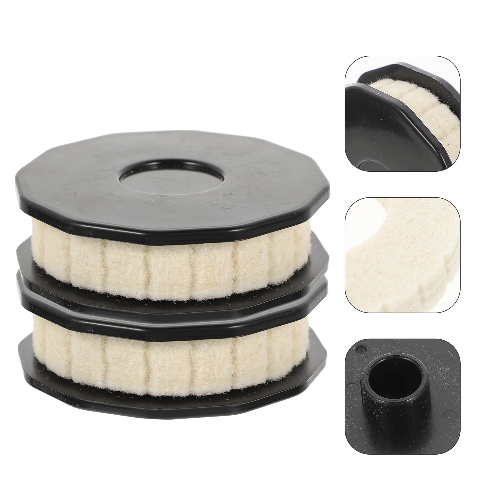 

2pcs Bike Chain Lubricator Tool Bike Roller Oil Bike Oiler Bike Care Supply