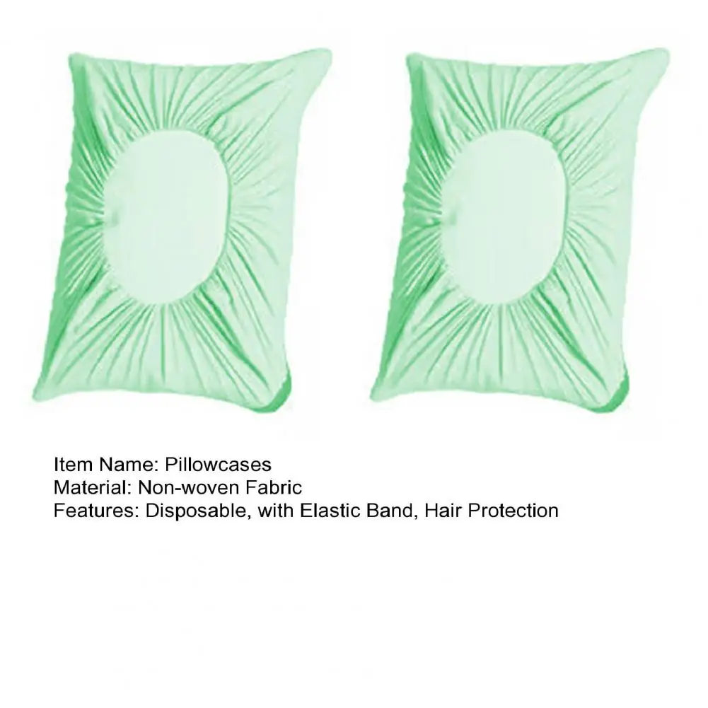 50*8cm Disposable Pillowcase Non-woven Fabric Friction-Free Surface Pillow Cover Travel Business Trip Hotel Train Bedding Cover