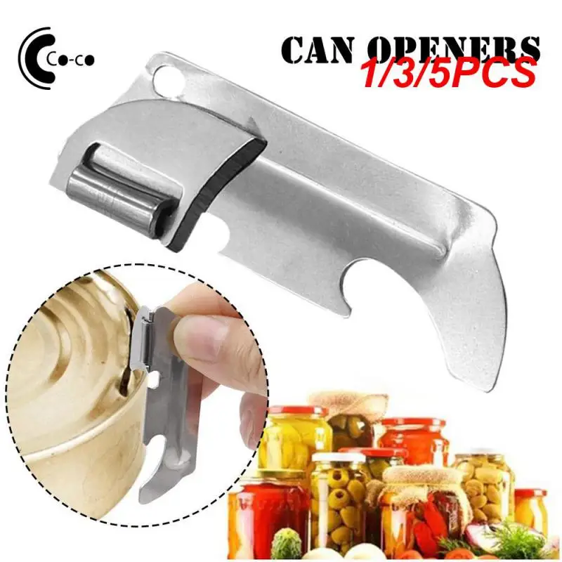 

1/3/5PCS Opener Tool Easy To Carry High Quality Wholesale Kitchen Utensil Can Opener Folding Multi-function Kitchen Accessories