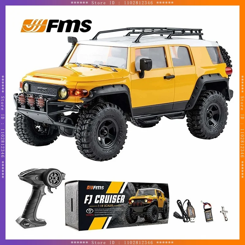 

FMS Model 1:18fj Model Remote Control Vehicle Climbing Off-road Simulation Electric Toy Vehicle Simulation Off-road Vehicle